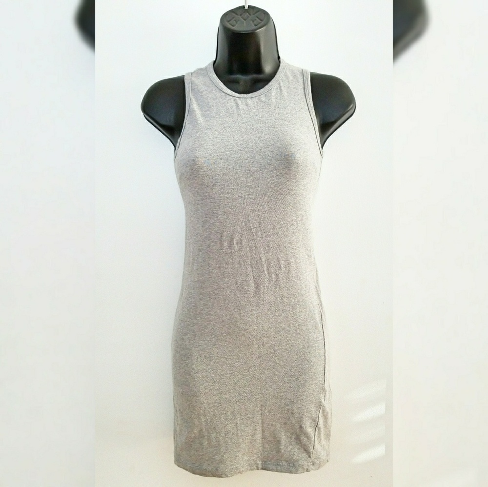 Brandy Melville Gray sleeveless long tank